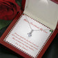 Merry Christmas - Always Stay Happy Together - Sparkling Radiance Necklace - Celeste Jewel