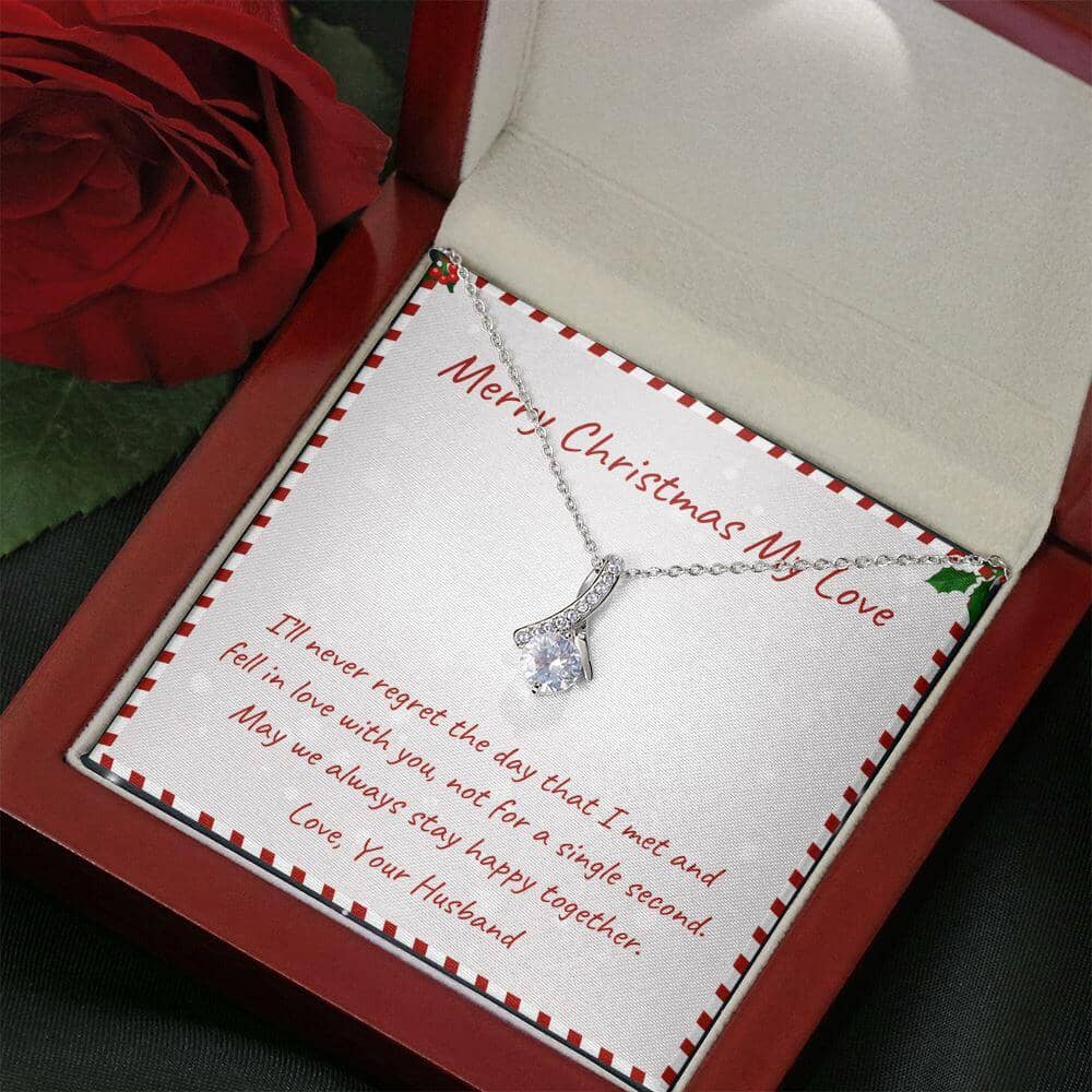 Merry Christmas - Always Stay Happy Together - Sparkling Radiance Necklace - Celeste Jewel
