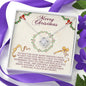 Merry Christmas - Bestie Gift - Love Knot Necklace - Celeste Jewel