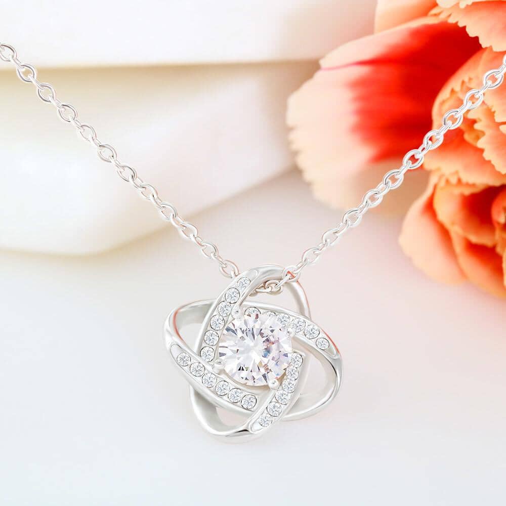 Merry Christmas - Memories We Share - Love Knot Necklace - Celeste Jewel