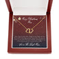 Merry Christmas Mom - A Woman Like No Other - Everlasting Love Necklace - Celeste Jewel
