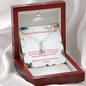 Merry Christmas My Love - The One For Me - Sparkling Radiance Necklace - Celeste Jewel