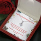 Merry Christmas My Love - The One For Me - Sparkling Radiance Necklace - Celeste Jewel