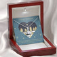 Merry Christmas - The World To Me - Sparkling Radiance Necklace - Celeste Jewel