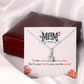 Mom Happy Mother's Day - Sparkling Radiance Necklace - Celeste Jewel