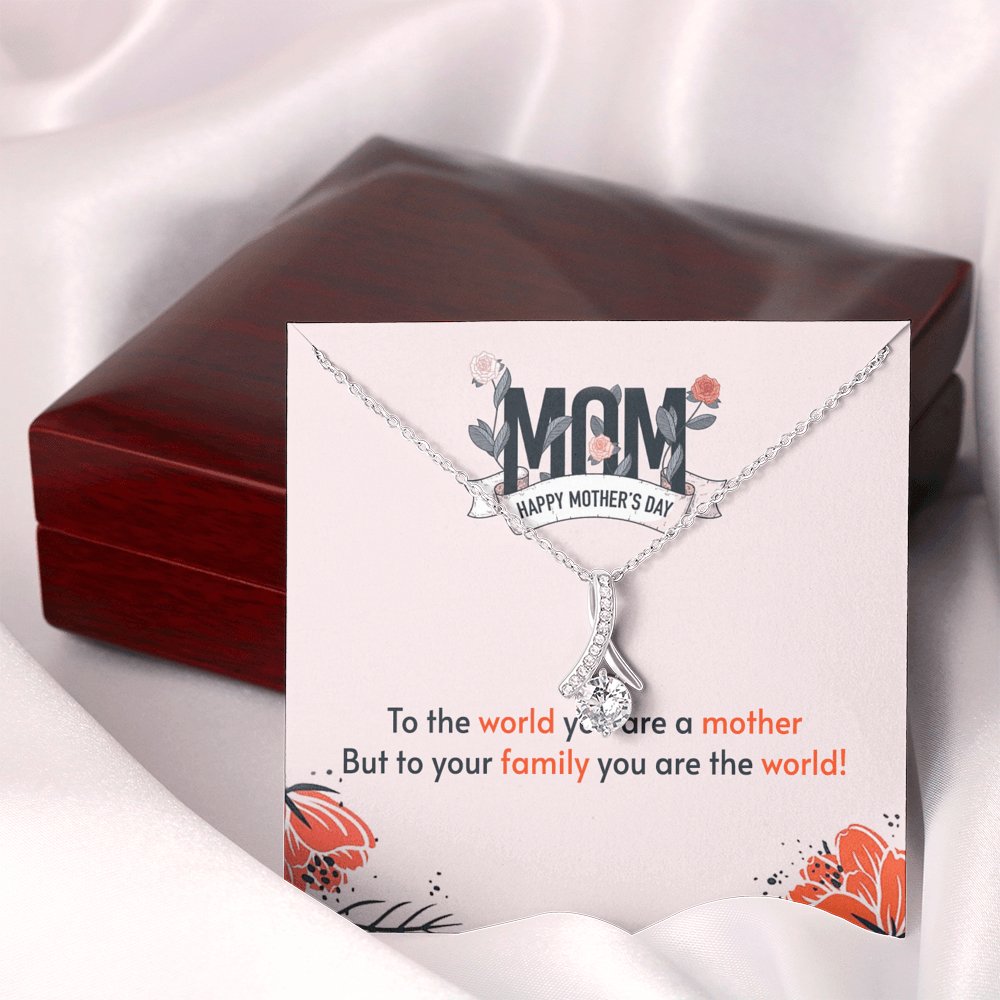 Mom Happy Mother's Day - Sparkling Radiance Necklace - Celeste Jewel