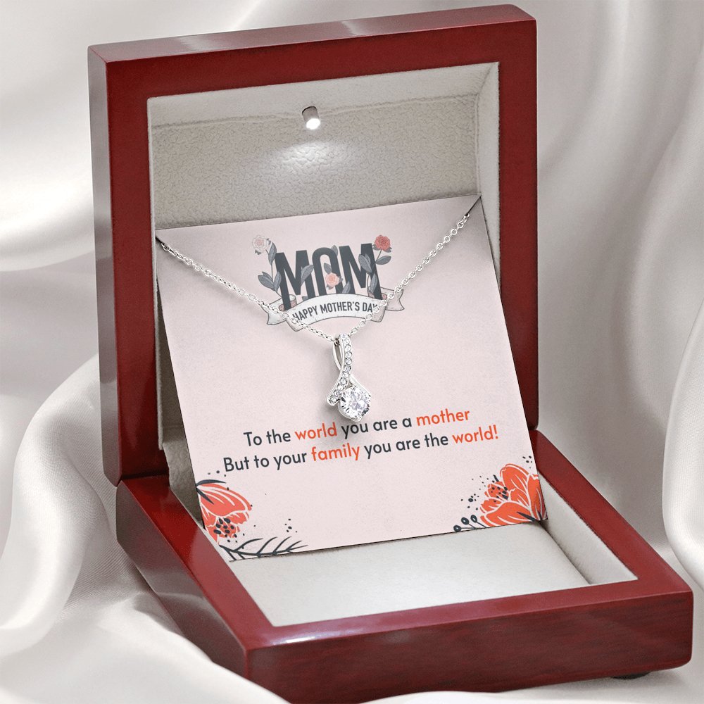 Mom Happy Mother's Day - Sparkling Radiance Necklace - Celeste Jewel
