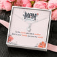 Mom Happy Mother's Day - Sparkling Radiance Necklace - Celeste Jewel