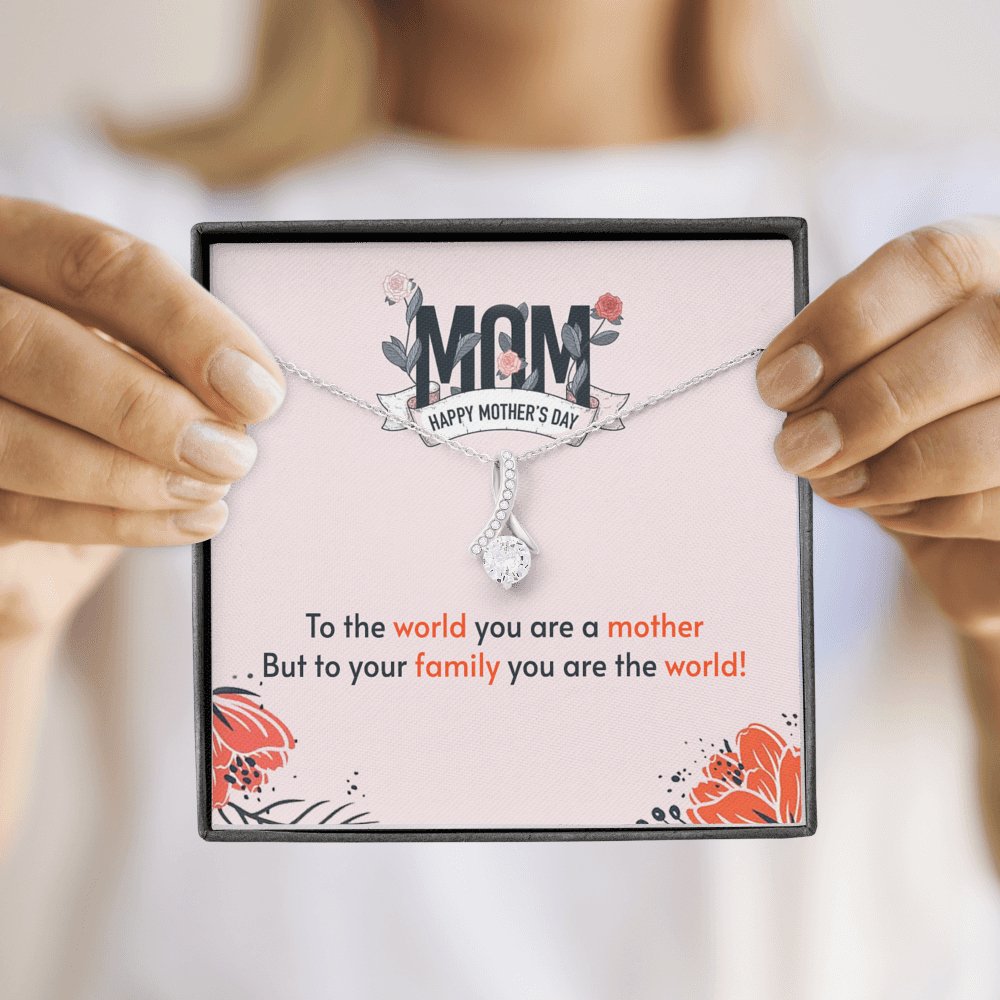 Mom Happy Mother's Day - Sparkling Radiance Necklace - Celeste Jewel