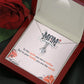 Mom Happy Mother's Day - Sparkling Radiance Necklace - Celeste Jewel