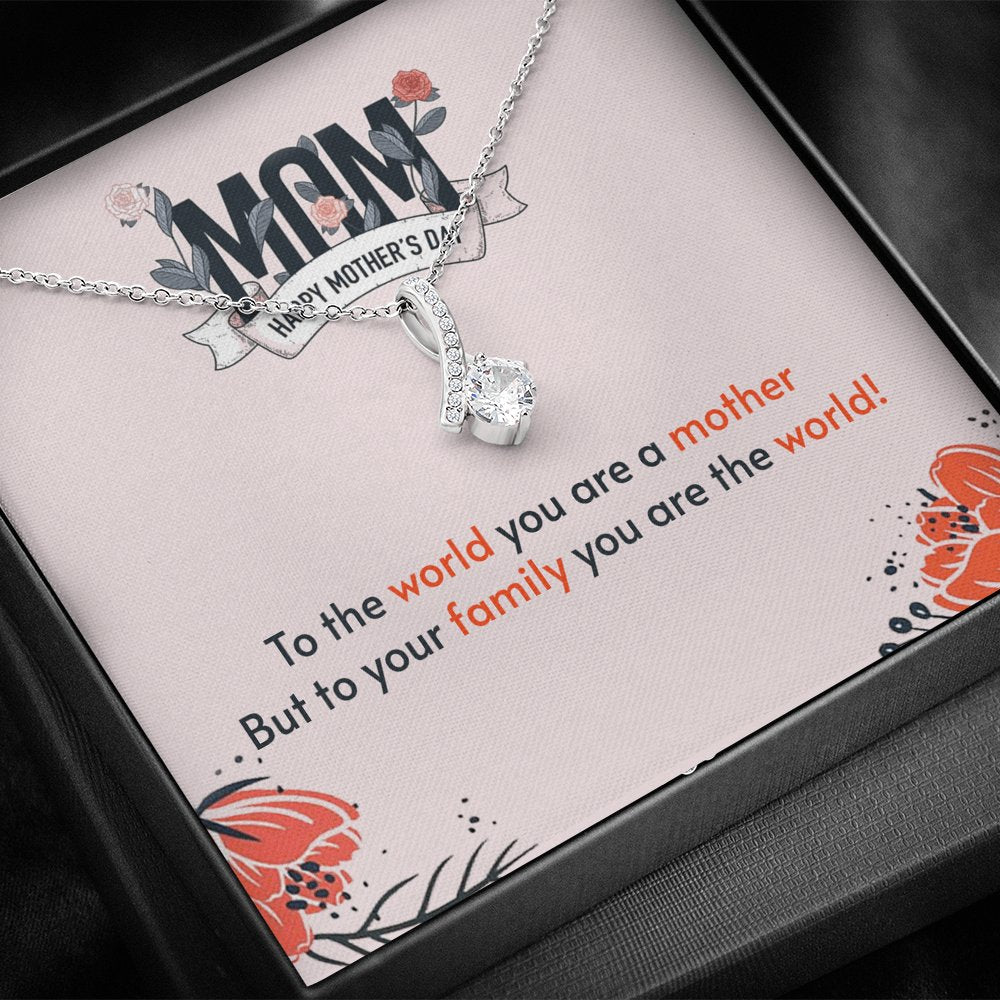 Mom Happy Mother's Day - Sparkling Radiance Necklace - Celeste Jewel