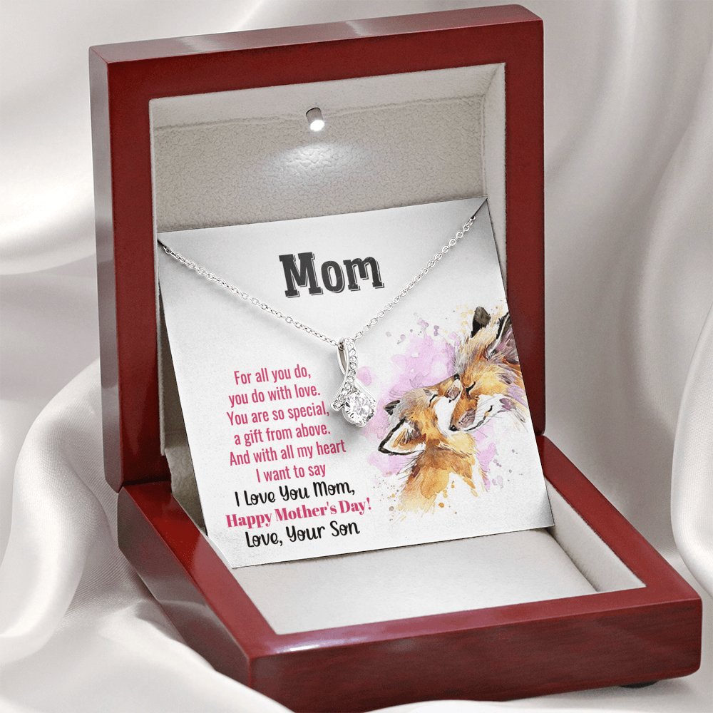 Mom You Are So Special - Sparkling Radiance Necklace - Celeste Jewel