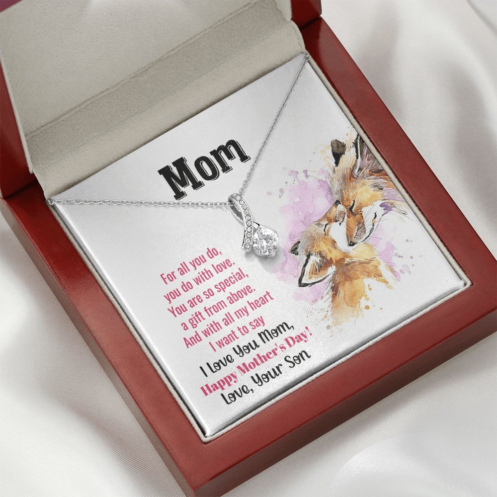 Mom You Are So Special - Sparkling Radiance Necklace - Celeste Jewel