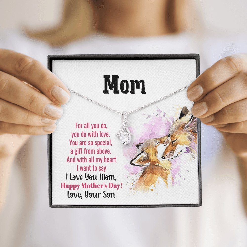 Mom You Are So Special - Sparkling Radiance Necklace - Celeste Jewel