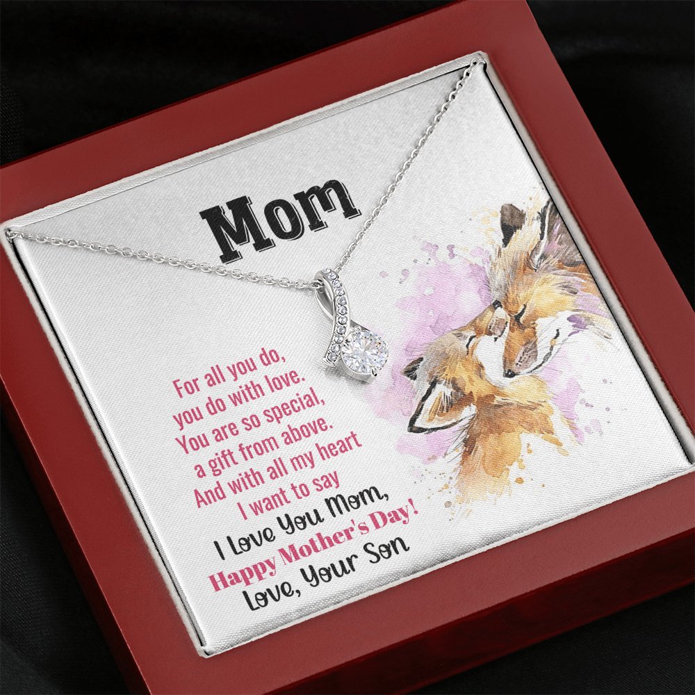 Mom You Are So Special - Sparkling Radiance Necklace - Celeste Jewel