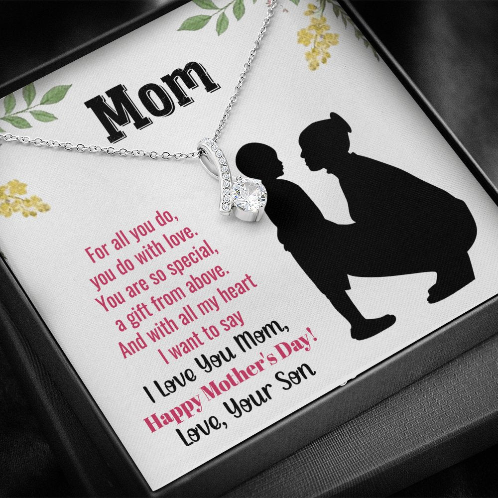 Mom You Are So Special - Sparkling Radiance Necklace - Celeste Jewel