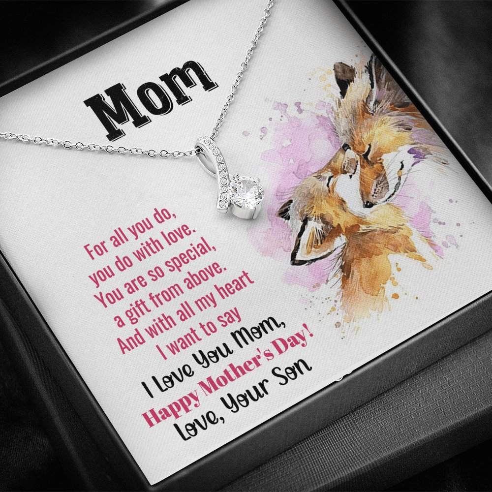 Mom You Are So Special - Sparkling Radiance Necklace - Celeste Jewel