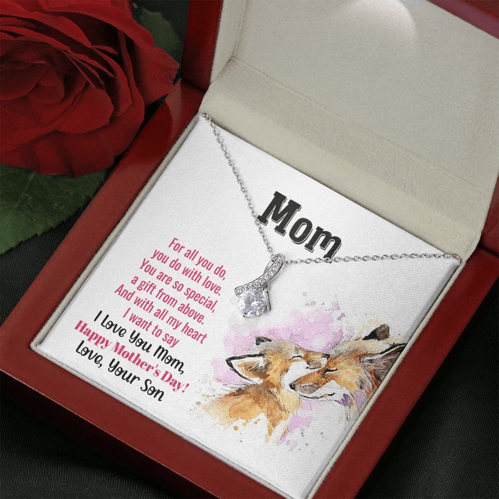 Mom You Are So Special - Sparkling Radiance Necklace - Celeste Jewel