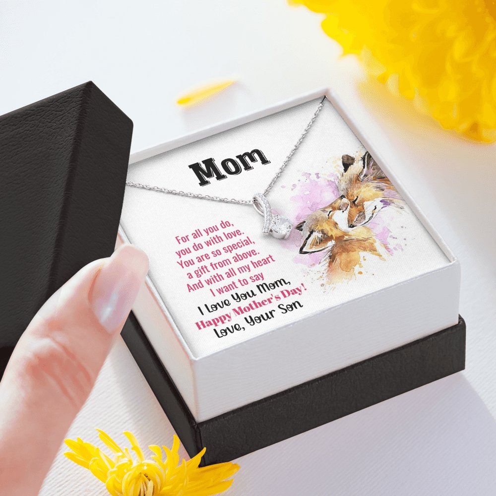 Mom You Are So Special - Sparkling Radiance Necklace - Celeste Jewel