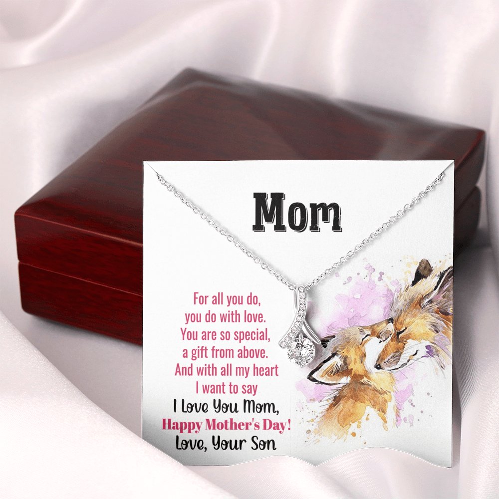 Mom You Are So Special - Sparkling Radiance Necklace - Celeste Jewel