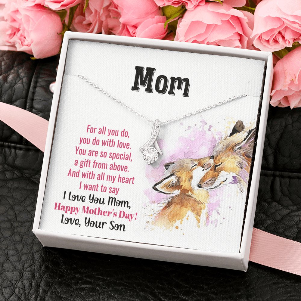 Mom You Are So Special - Sparkling Radiance Necklace - Celeste Jewel