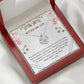 Mother And Son - Your Nurturing Care - Love Knot Necklace - Celeste Jewel