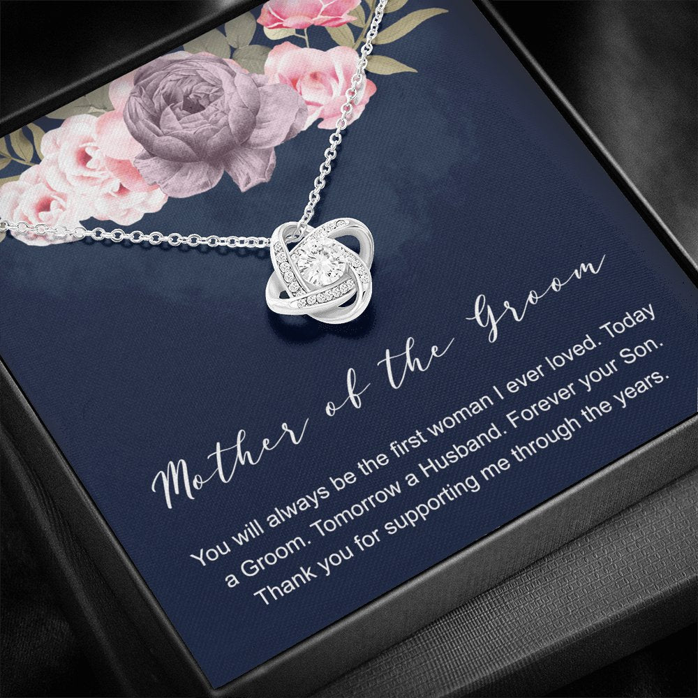 Mother Of The Groom - Love Knot Necklace - Celeste Jewel