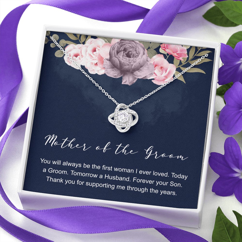 Mother Of The Groom - Love Knot Necklace - Celeste Jewel