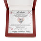 Mother's Day Personalized Gift - My Mom - Love Knot Necklace - Celeste Jewel