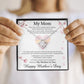 Mother's Day Personalized Gift - My Mom - Love Knot Necklace - Celeste Jewel