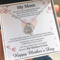 Mother's Day Personalized Gift - My Mom - Love Knot Necklace - Celeste Jewel