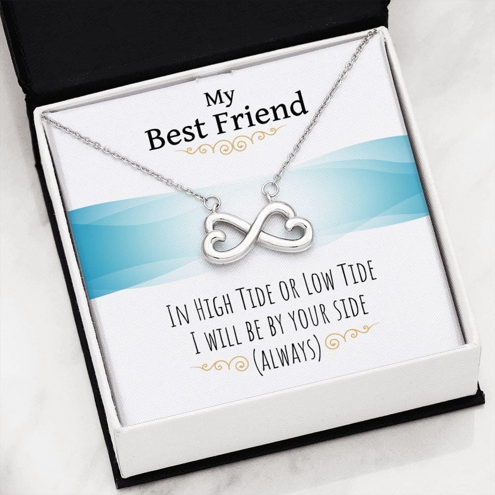 My Best Friend - Always By Your Side - Infinity Necklace - Celeste Jewel