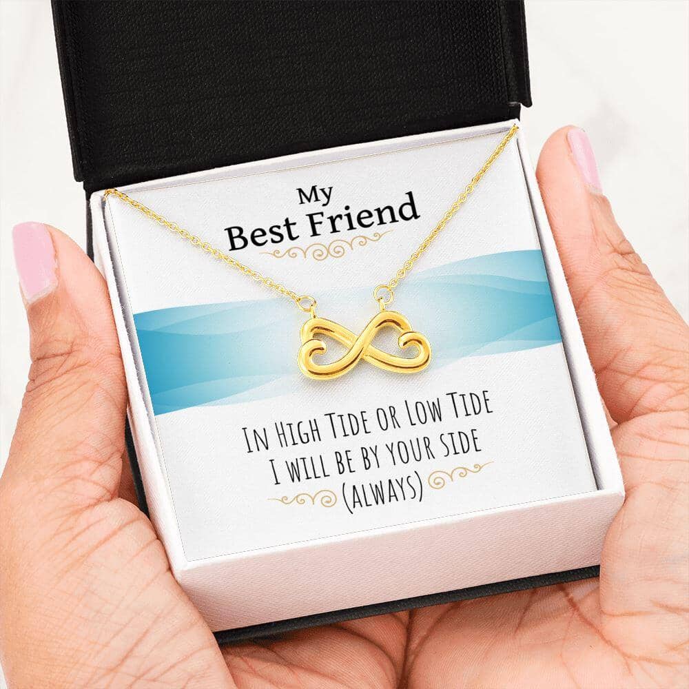 My Best Friend - Always By Your Side - Infinity Necklace - Celeste Jewel