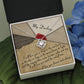 My Darling - Until The End Of Time - Love Knot Necklace - Celeste Jewel