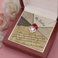 My Darling - Until The End Of Time - Love Knot Necklace - Celeste Jewel