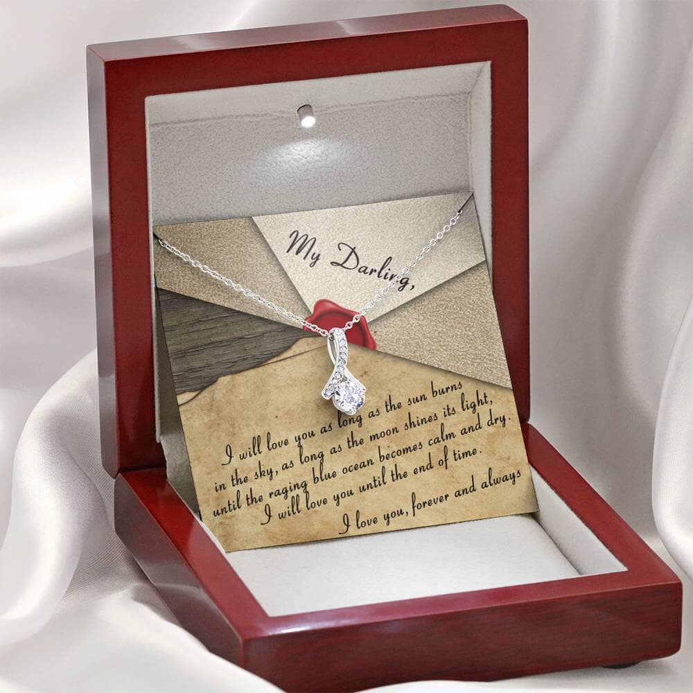 My Darling - Until The End Of Time - Sparkling Radiance Necklace - Celeste Jewel