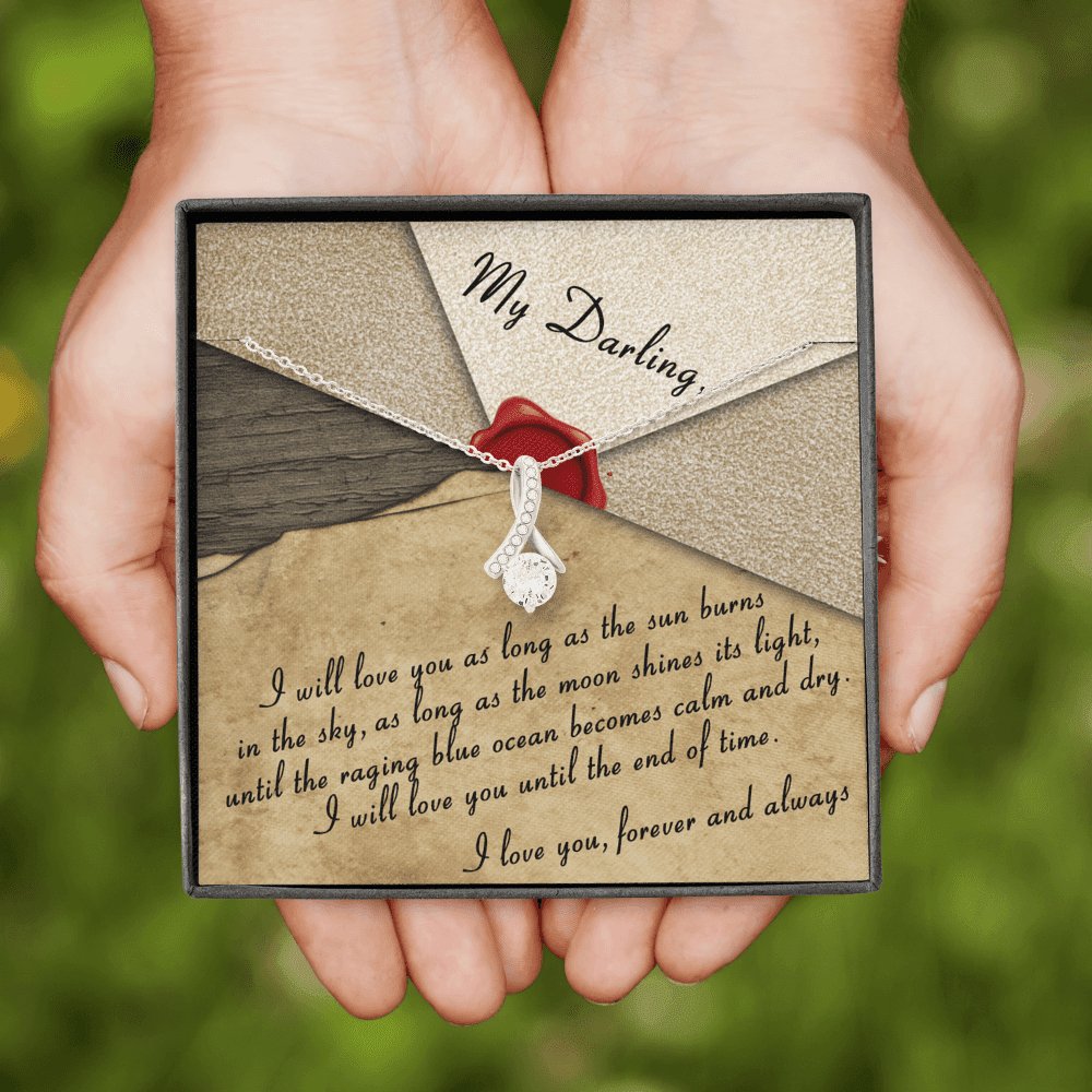 My Darling - Until The End Of Time - Sparkling Radiance Necklace - Celeste Jewel