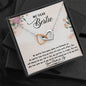 My Dear Bestie - Always My - Interlocking Hearts Necklace - Celeste Jewel