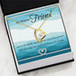 My Dearest Friend - I'll Be The Wings - Eternal Love Necklace - Celeste Jewel