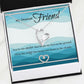My Dearest Friend - I'll Be The Wings - Eternal Love Necklace - Celeste Jewel