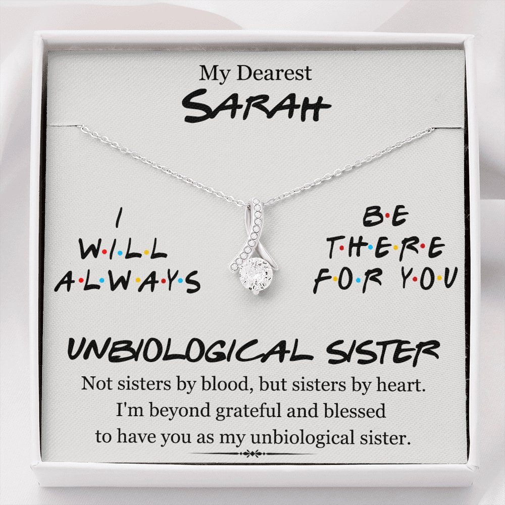 My Dearest Unbiological Sister - Sparkling Radiance Necklace - Celeste Jewel