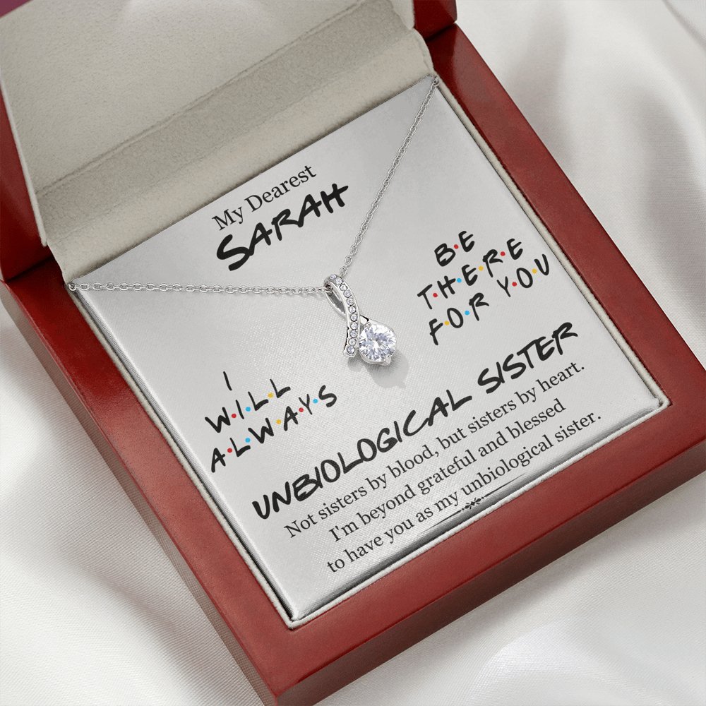 My Dearest Unbiological Sister - Sparkling Radiance Necklace - Celeste Jewel