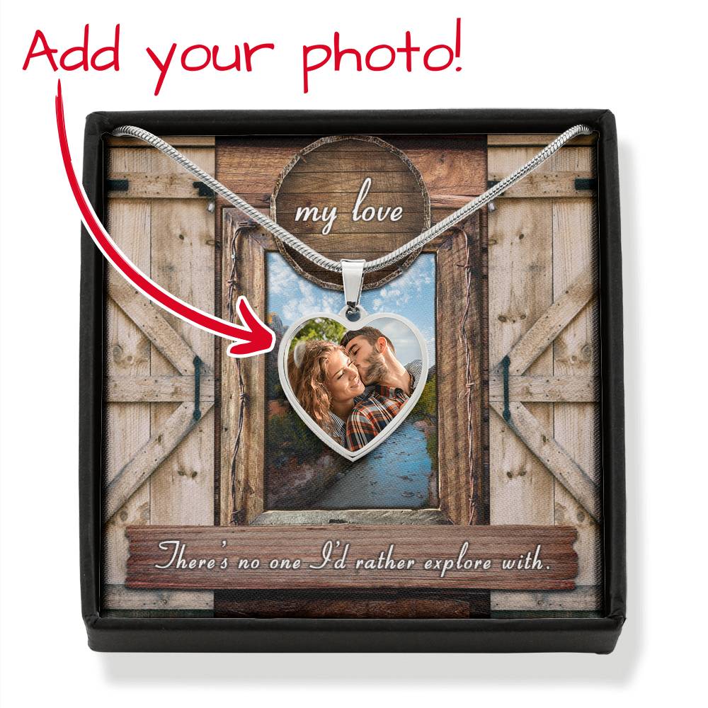 My Love - Buyer Upload Heart Pendant - Celeste Jewel