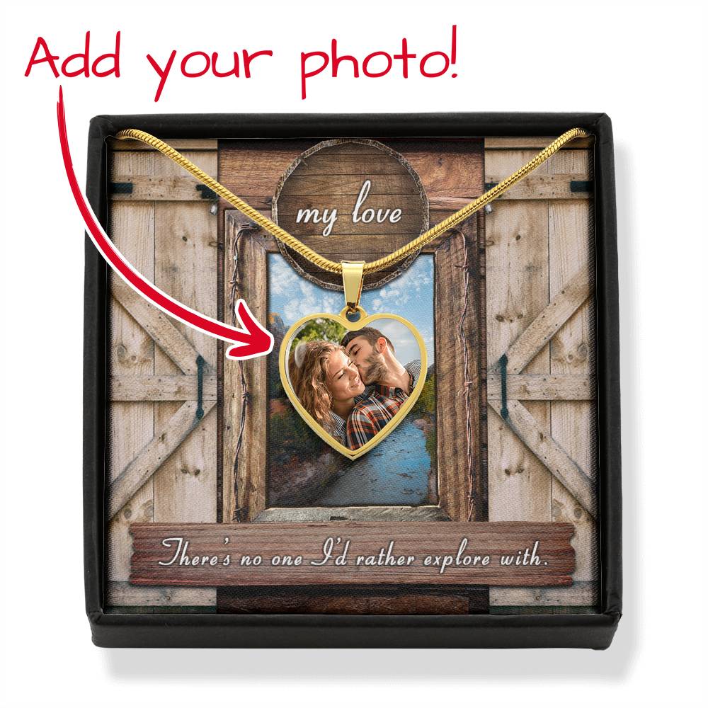 My Love - Buyer Upload Heart Pendant - Celeste Jewel