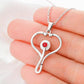 Nurse - Precious And Few - Stethoscope Necklace - Celeste Jewel
