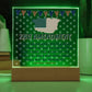 Patriotic Gift - 2nd Amendment - Acrylic Square Plaque - Celeste Jewel