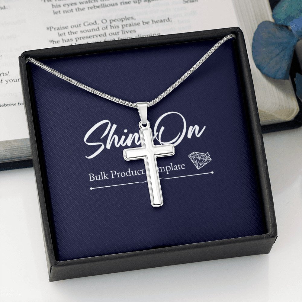 Personalized Cross Necklace - Celeste Jewel