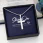 Personalized Cross Necklace - Celeste Jewel