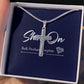 Personalized Cross Necklace - Celeste Jewel