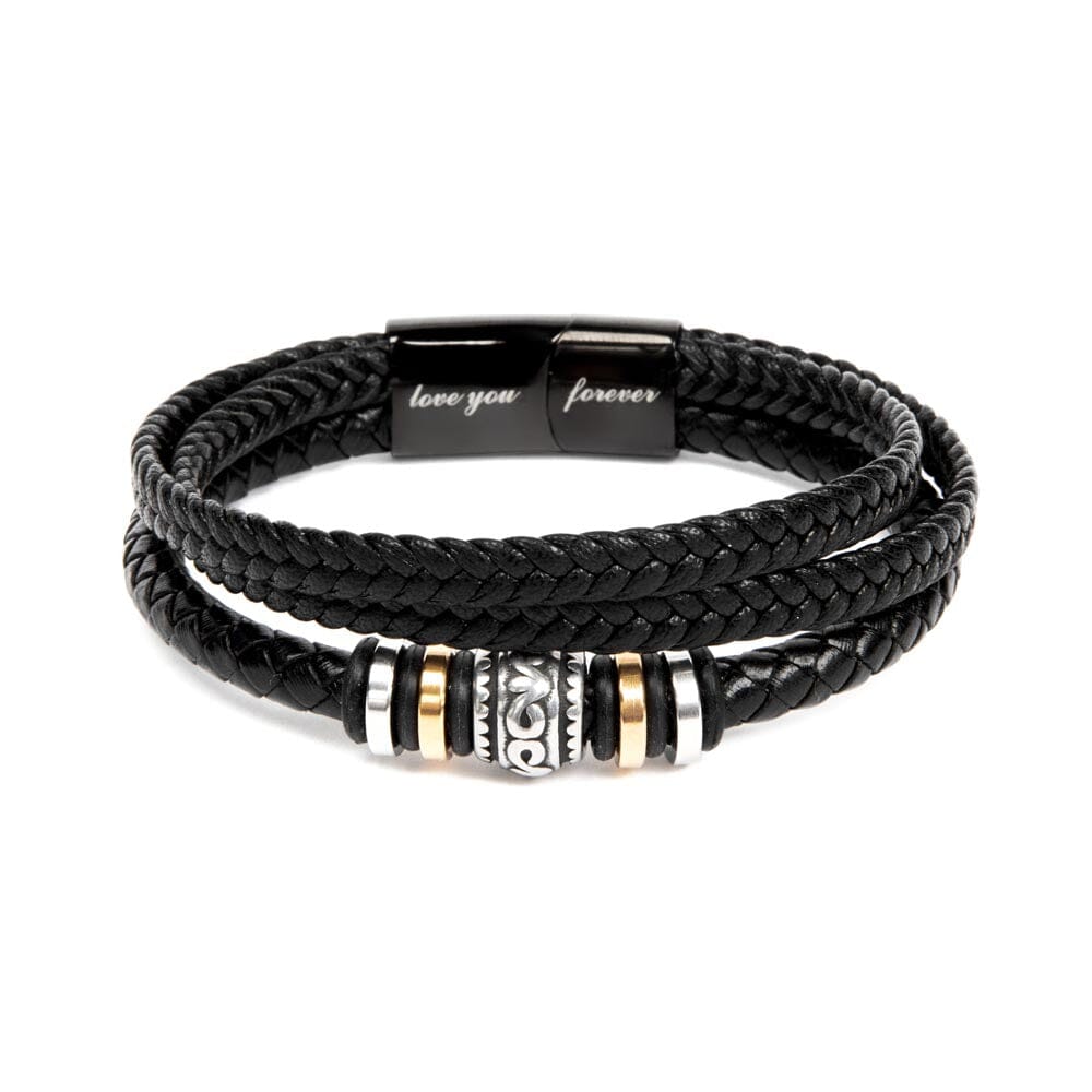Personalized Gift For Him - Love You Forever Bracelet - Celeste Jewel